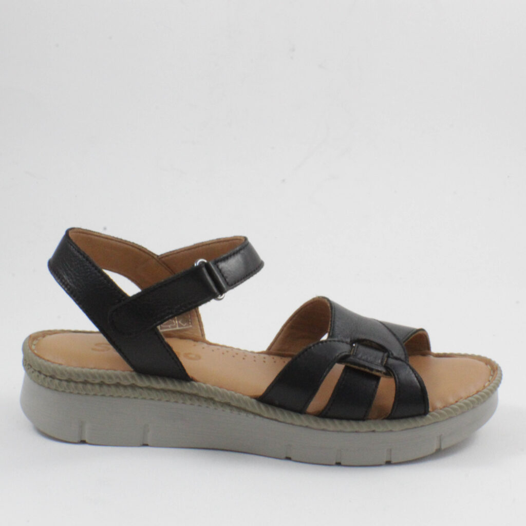 Sabino Δερμάτινα Γυναικεία Σανδάλια Flatforms 251628 ταμπά