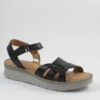 Sabino Δερμάτινα Γυναικεία Σανδάλια Flatforms 251628 ταμπά