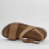 Sabino Δερμάτινα Γυναικεία Σανδάλια Flatforms 251761 ταμπά