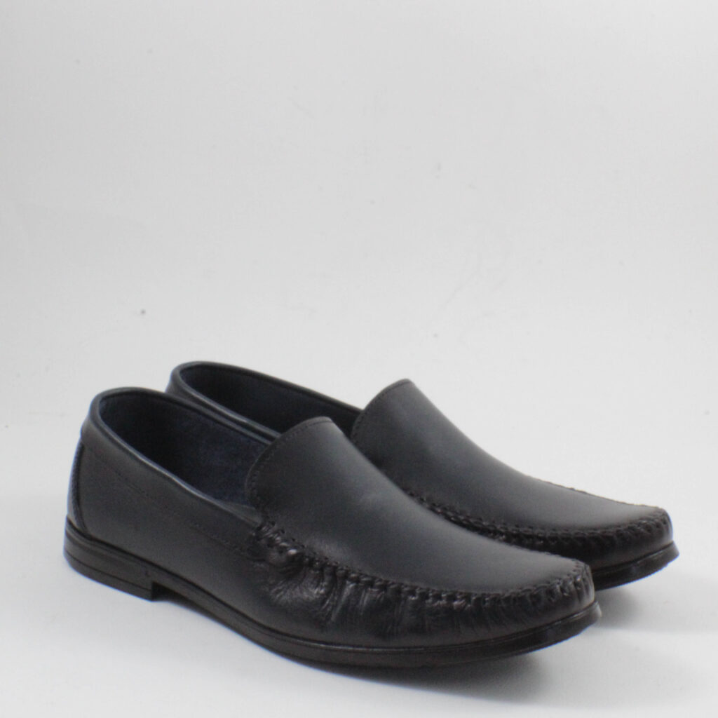 Μοκασίνια δερμάτινα sz3008 μπλε