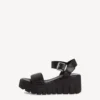 Tamaris platforms  1-28712-42 003 BLACK LEATHER