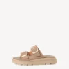 Tamaris Γυναικεία flatforms 27239 taupe