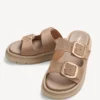 Tamaris Γυναικεία flatforms 27239 taupe