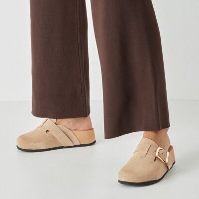 Tamaris Γυναικεία clogs 27602 341 taupe