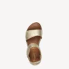 TAMARIS comfort sandals 8-88720 χρυσά