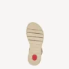 TAMARIS comfort sandals 8-88720 χρυσά