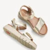 TAMARIS comfort sandals 8-88720 χρυσά