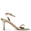 ENVIE MID-HEEL SANDALS E02-23680 χρυσό