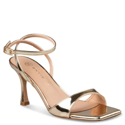 ENVIE MID-HEEL SANDALS E02-23680 χρυσό