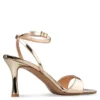 ENVIE MID-HEEL SANDALS E02-23680 χρυσό
