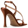 ENVIE STRAPPY HEELED SANDALS E02-23730 ΚΑΦΕ