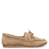 SUEDE BOAT LOAFERS ΕΝVIE 23549 BEIGE