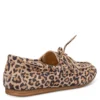SUEDE BOAT LOAFERS ΕΝVIE 23549 LEOPAR