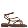 FLAT SANDALS ENVIE 23304 KAΦΕ
