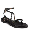FLAT SANDALS ENVIE 23304 MAΥΡΑ