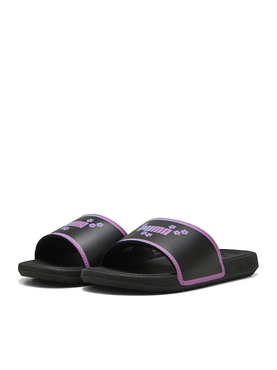 PUMA Παιδικές Σαγιονάρες Μαύρες Cool Cat 2.0 404943 02