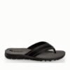 Inblu Ανδρικές δερμάτινες παντόφλες VT0011 black