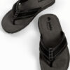 Inblu Ανδρικές δερμάτινες παντόφλες VT0011 black
