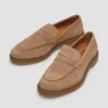 S.Oliver Ανδρικό Δερμάτινο Loafer 2177537-8325 Καφέ