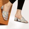 Jomix Mules με Χοντρό Τακούνι 250169 red green (Αντιγραφή)