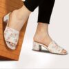 Jomix Mules με Χοντρό Τακούνι 250169 red green