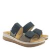 Inblu Γυναικεία Σανδάλια Flatforms Μαύρα ftaj0100