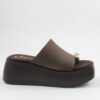 Beatris Flatform sandals 2010 καφέ (Αντιγραφή)