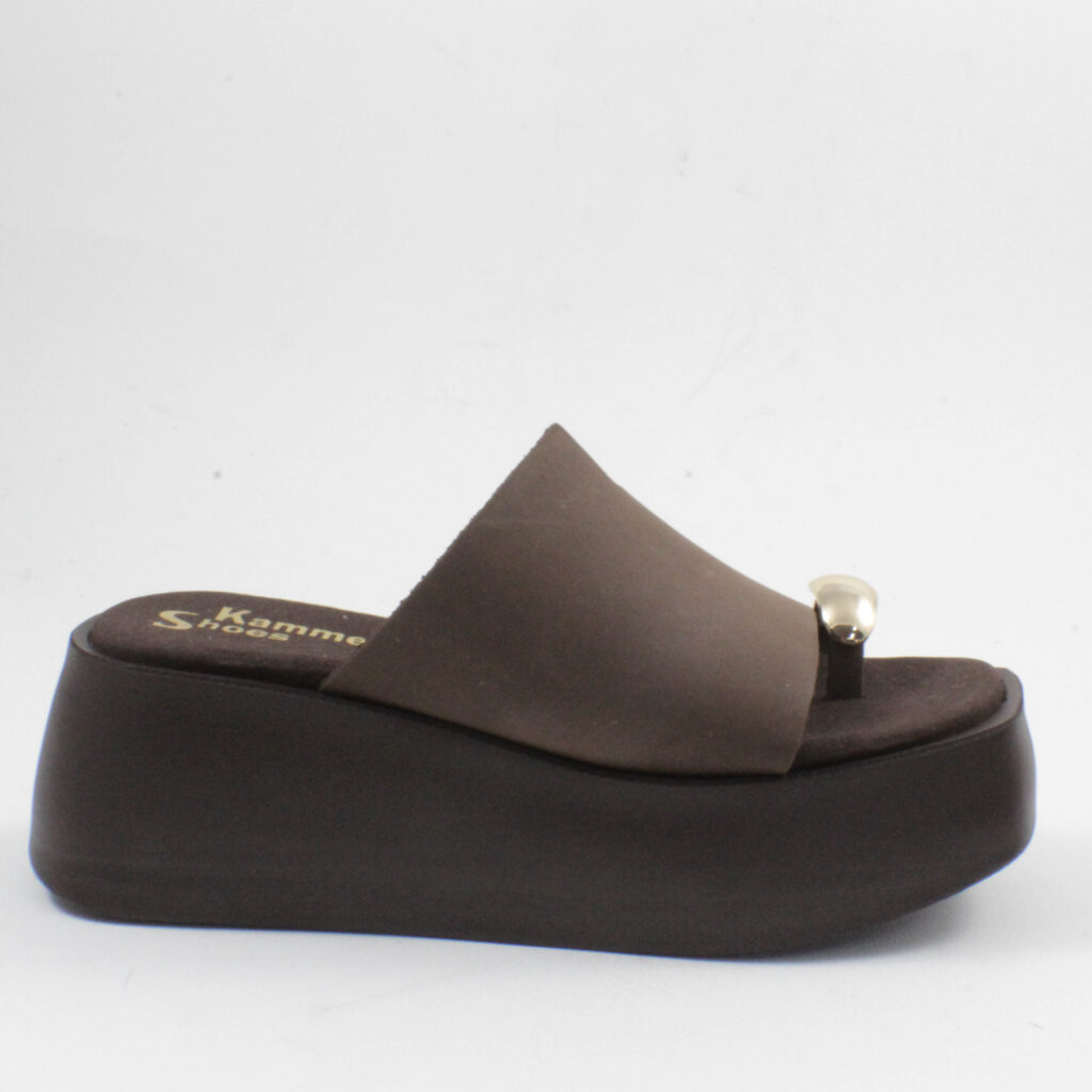 Beatris Flatform sandals 2010 καφέ (Αντιγραφή)