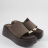 Beatris Flatform sandals 2001 καφέ