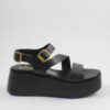 Beatris Flatform sandals 2010 μαύρα