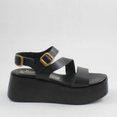 Beatris Flatform sandals 2010 μαύρα