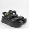 Beatris Flatform sandals 2010 μαύρα
