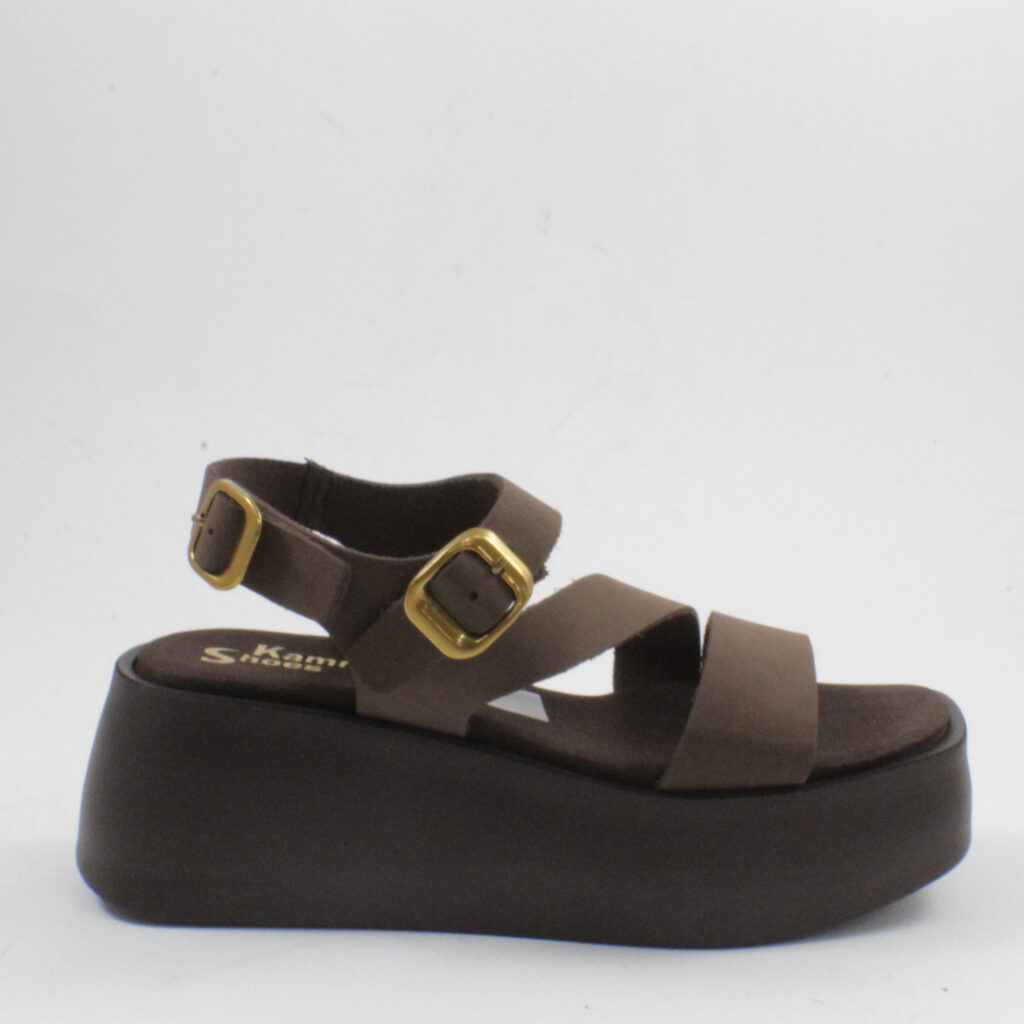 Beatris Flatform sandals 2010 καφέ