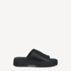 Tamaris Γυναικεία flatforms 27252 μαύρα