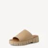 Tamaris Γυναικεία flatforms 27252 μπεζ