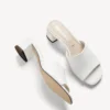 Tamaris γυναικεία Leather Mule – λευκό 1-27204