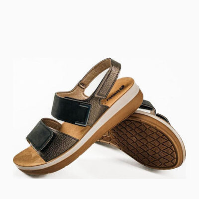 Inblu Γυναικεία Σανδάλια Flatforms Μαύρα ftai0100