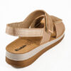 Inblu Γυναικεία Σανδάλια Flatforms Μπεζ ftai0200