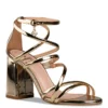 ENVIE ΓΥΝΑΙΚΕΙΑ ΠΕΔΙΛΑ ELECTRICITY HEELS (cod.19985) ΣΕ ΧΡΥΣΟ ΧΡΩΜΑ