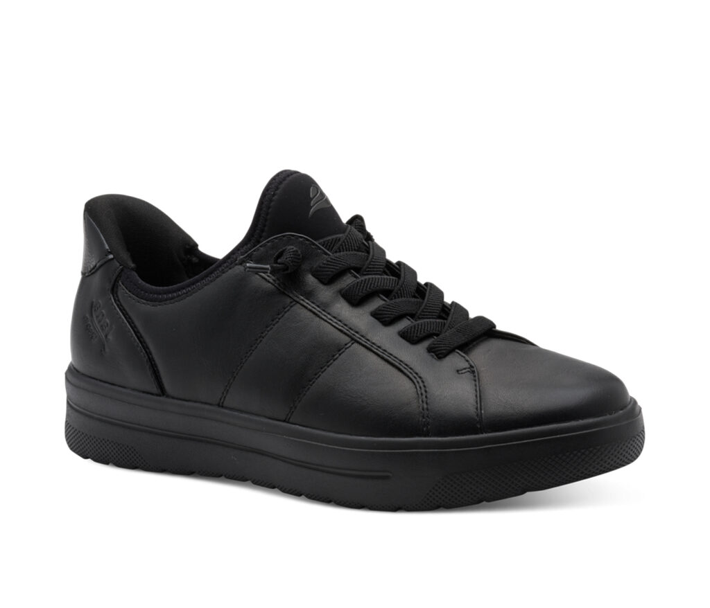 Jana Vegan Black Γυναικεία Ανατομικά Sneakers Μαύρα (8-23764-45-001)