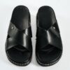 Γυναικεία flatforms με φάσα χιαστί σε μαύρη απόχρωση 240904