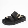 Beatris Flatforms σανδάλια 4534 μαύρα