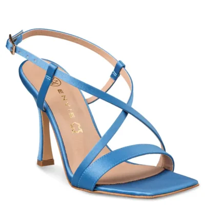 ENVIE STRAPPY HEELED SANDALS E02-23730 ΓΑΛΑΖΙΟ
