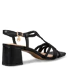 ENVIE MID-HEEL SANDALS  23475 ΜΑΥΡΟ