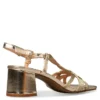 ENVIE MID-HEEL SANDALS  23475 ΧΡΥΣΟ