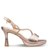 ENVIE PLATFORM HEEL SANDALS 23048 XAΛΚΟΣ