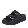 Envie Shoes Γυναικεία Σανδάλια Flatforms Μαύρα 21470