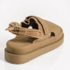 Γυναικεία Σανδάλια Flatforms μπεζ 238