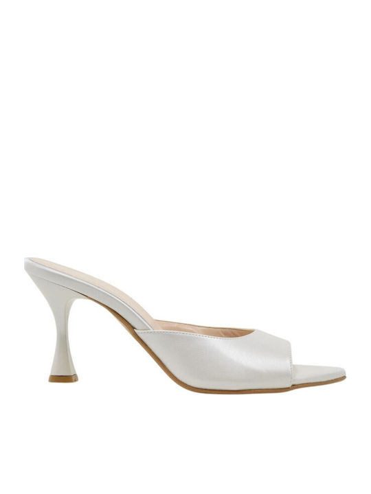 Beatris mules 3430 white