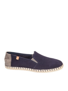 Adam's Shoes Suede Ανδρικές Εσπαντρίγιες σε Μπλε Χρώμα 26001